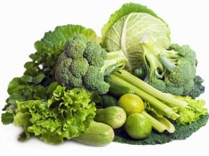 green vegetables with LEP Fitness