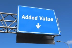 Added Value - Highway Sign
