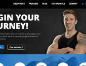 The Best 5 Themes for a Fitness Website