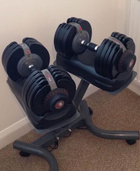 adjustable dumbells