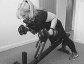 helena training with personal trainer in sheffield LEP Fitness