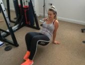 chiara training with sheffield personal trainer