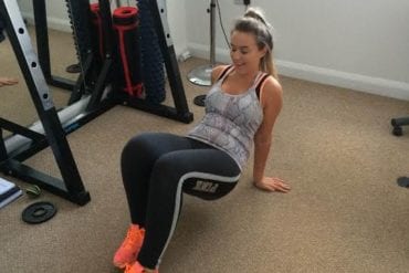 chiara training with sheffield personal trainer