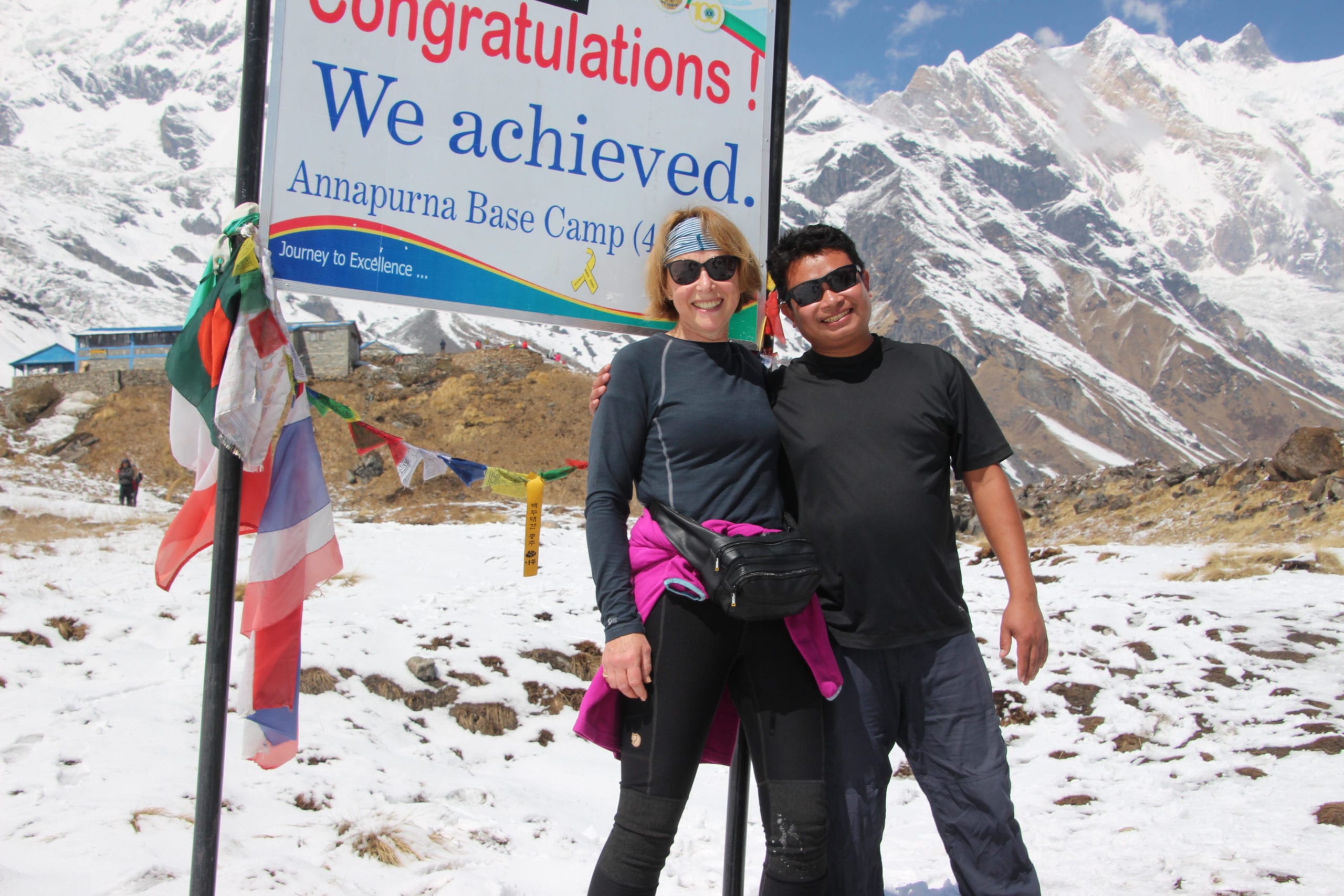 Elspeth Hikes up Annapurna Base Camp : Walking 64 Hours in 8 Days!