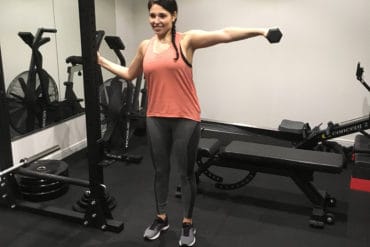 Charlotte training with Sheffield personal trainers LEP Fitness