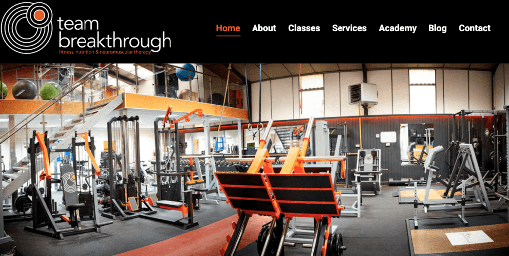 Team Breakthrough personal trainer