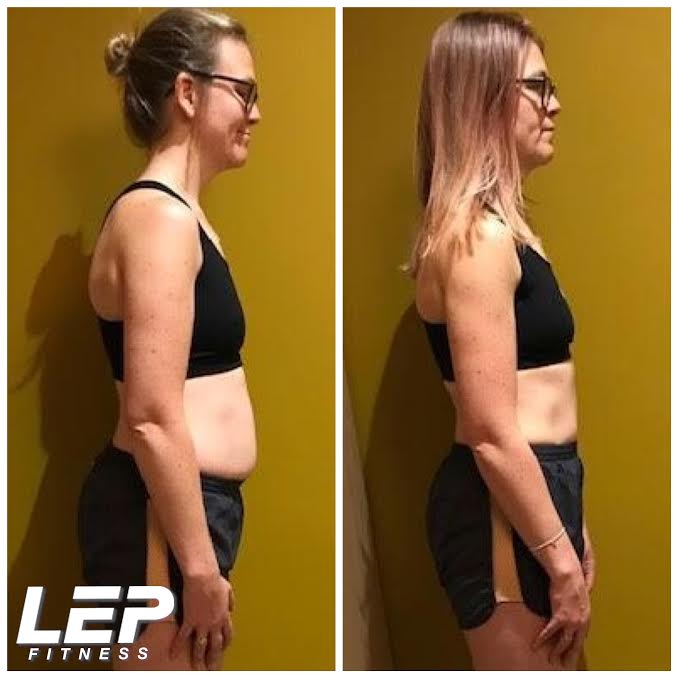 LEP Fitness body transformation results 