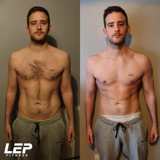 Jamie Loses 12 lbs in 8 Weeks - Six Pack Body Transformation - LEP Fitness