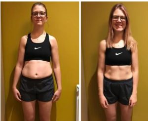 Faye drops a jean size and loses 12 lbs in 8 weeks