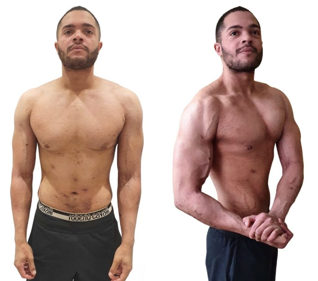 Mike Drops 26 lbs in 8 Weeks Using Only 10kg Dumbbells... - LEP Fitness