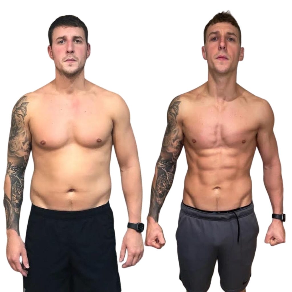 Mike Drops 26 lbs in 8 Weeks Using Only 10kg Dumbbells. LEP Fitness